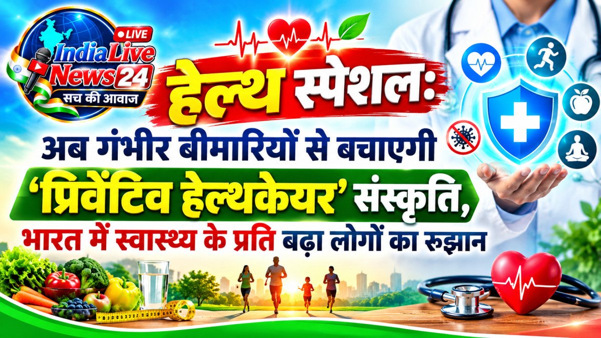 हेल्थ स्पेशल: अब गंभीर बीमारियों से बचाएगी 'प्रिवेंटिव हेल्थकेयर' संस्कृति, भारत में स्वास्थ्य के प्रति बढ़ा लोगों का रुझान