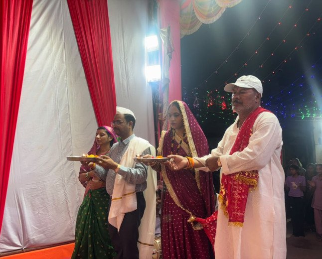 बुरहानपुर केभारतीय जनता पार्टी के जिला महामंत्री (अनुसूचित जाति मोर्चा), श्याम सारवान  को माँ दुर्गा की महाआरती करने का सौभाग्य प्राप्त हुआ।