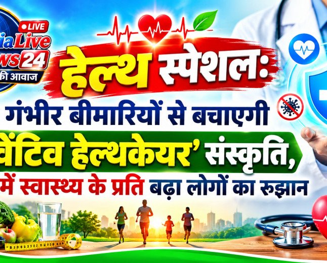 हेल्थ स्पेशल: अब गंभीर बीमारियों से बचाएगी 'प्रिवेंटिव हेल्थकेयर' संस्कृति, भारत में स्वास्थ्य के प्रति बढ़ा लोगों का रुझान